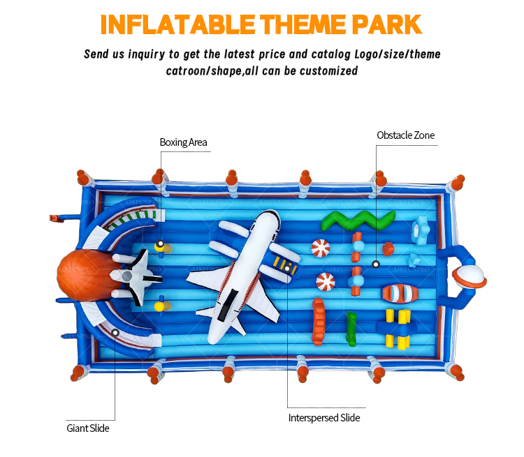 AIRFUNPRO Astronaut Adventure Inflatable Playground – Embark on a journey of fun