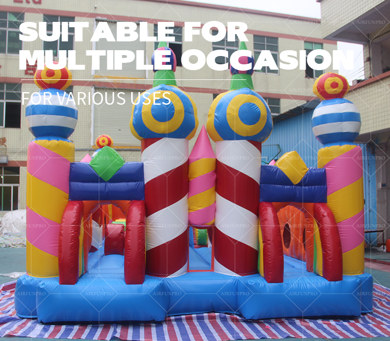 Kids Inflatables Game Party Combo Pink Inflatable Bounce House Commercial Inflatable Castle Bouncer Indoor Slide PVC