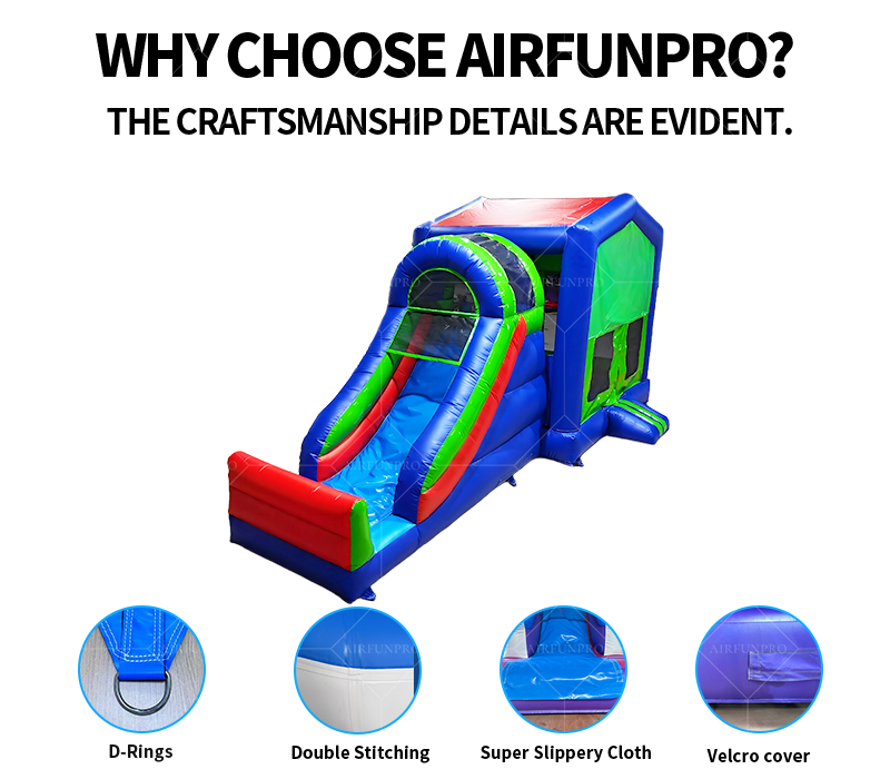 AirFunPro Commercial PVC Tarpaulin Inflatable Bounce House