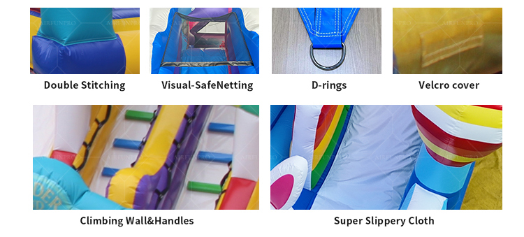 Giant mecha heroes have landed! The epic inflatable castle is now open!