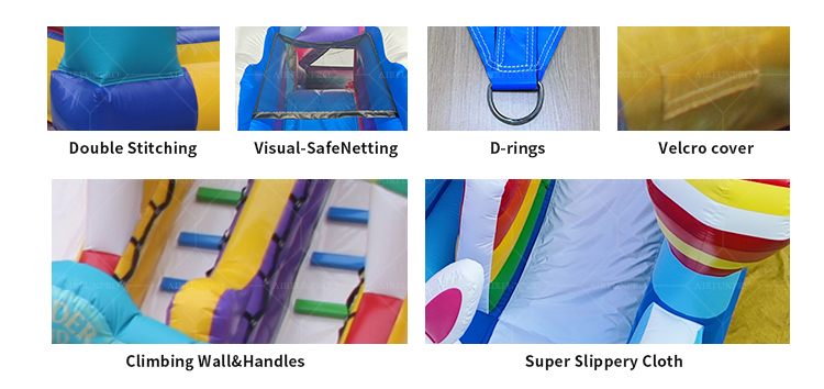 High-Capacity Cartoon Animal Castle | Ideal for Events