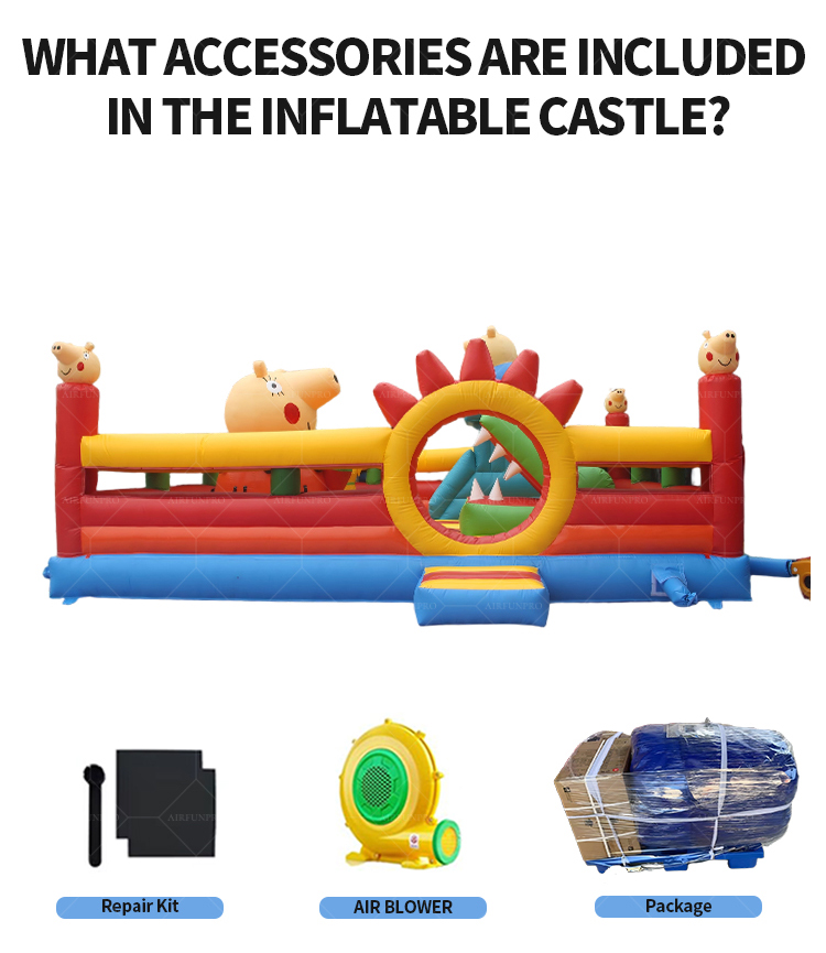 Peppa Pig Inflatable Castle: Jump, Play