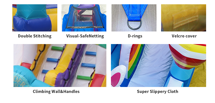 Donald Duck Inflatable Castle: Quack