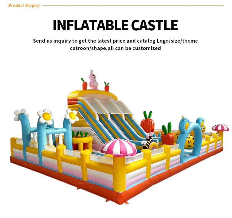 Farm-Themed Inflatable Castle | Boost Venue Foot Traffic with Cute Character