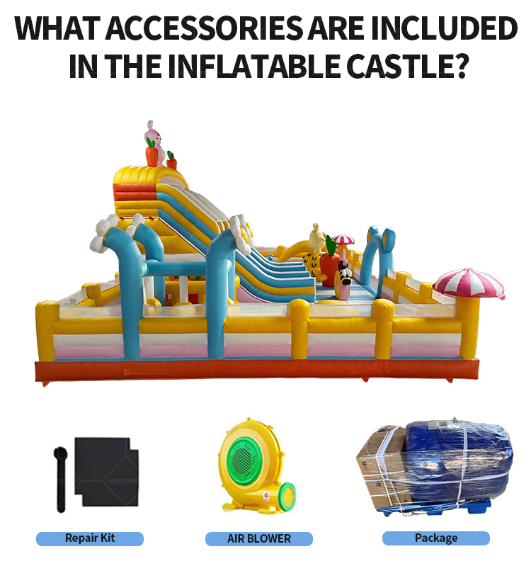 Farm-Themed Inflatable Castle | Boost Venue Foot Traffic with Cute Character