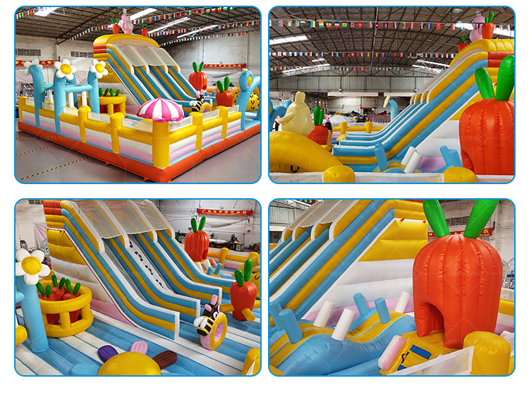 Farm-Themed Inflatable Castle | Boost Venue Foot Traffic with Cute Character