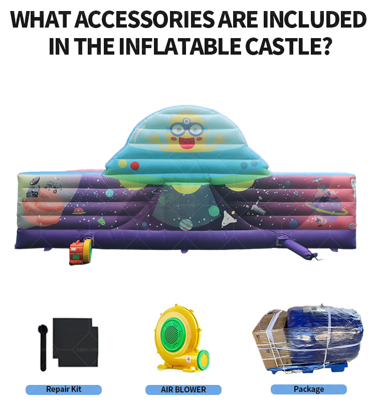 Meet the Aliens! The Most Epic Inflatable Castle of the Year