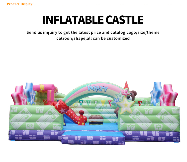 Party Themed Inflatable Castle | EN14960 Certified, Customizable