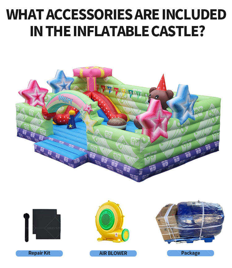 Party Themed Inflatable Castle | EN14960 Certified, Customizable