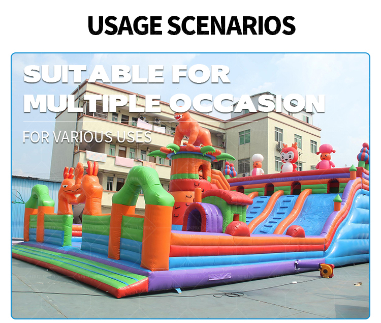 Wild Safari Inflatable Castle: The Most Epic Play Zone of Summer!