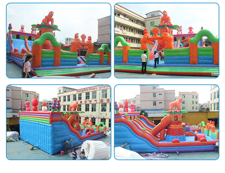 Wild Safari Inflatable Castle: The Most Epic Play Zone of Summer!
