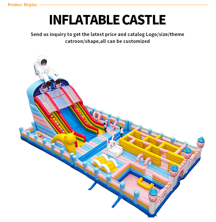 Astronaut Themed Inflatable Castle | EN14960 Certified, Customizable