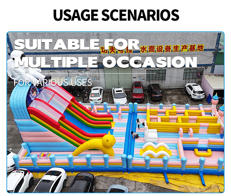 Astronaut Themed Inflatable Castle | EN14960 Certified, Customizable