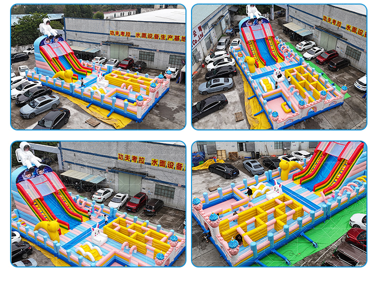 Astronaut Themed Inflatable Castle | EN14960 Certified, Customizable