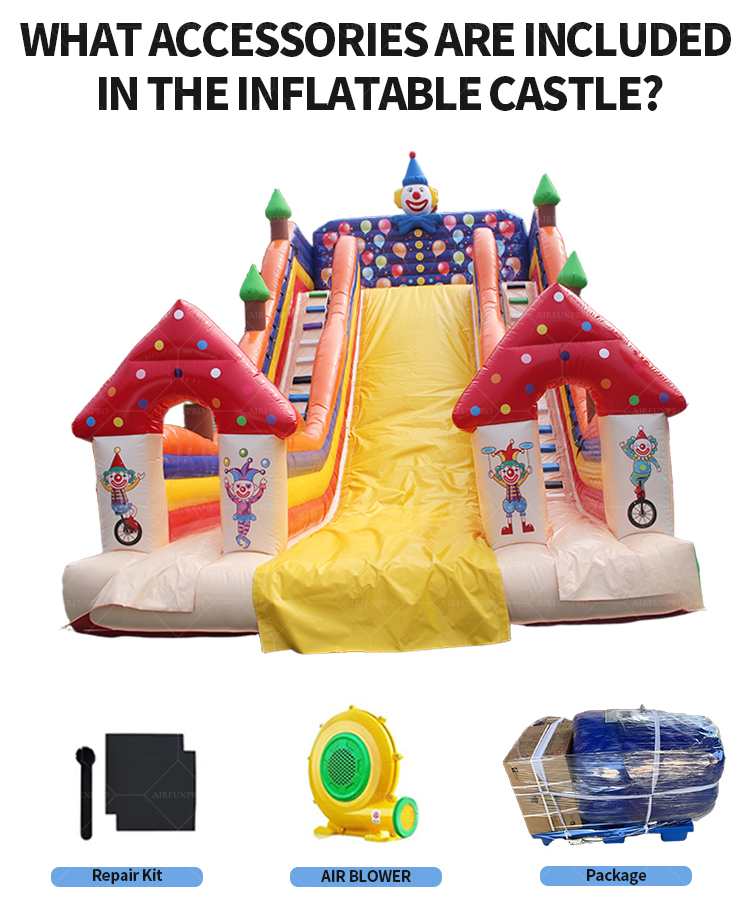 Mushroom Party Inflatable Slide: The Most Colorful Dry Slide of Summer!