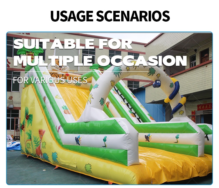 Tropical Snake Inflatable Dry Slide | Boost Venue Foot Traffic with Wild Appeal