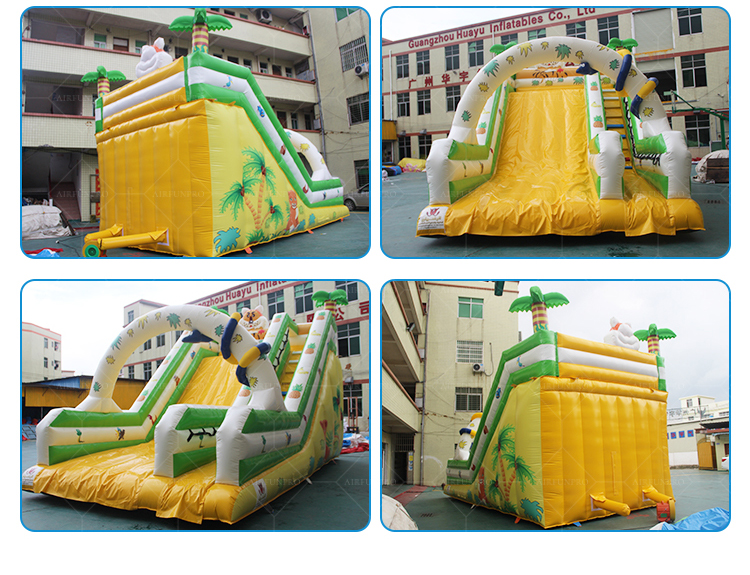 Tropical Snake Inflatable Dry Slide | Boost Venue Foot Traffic with Wild Appeal