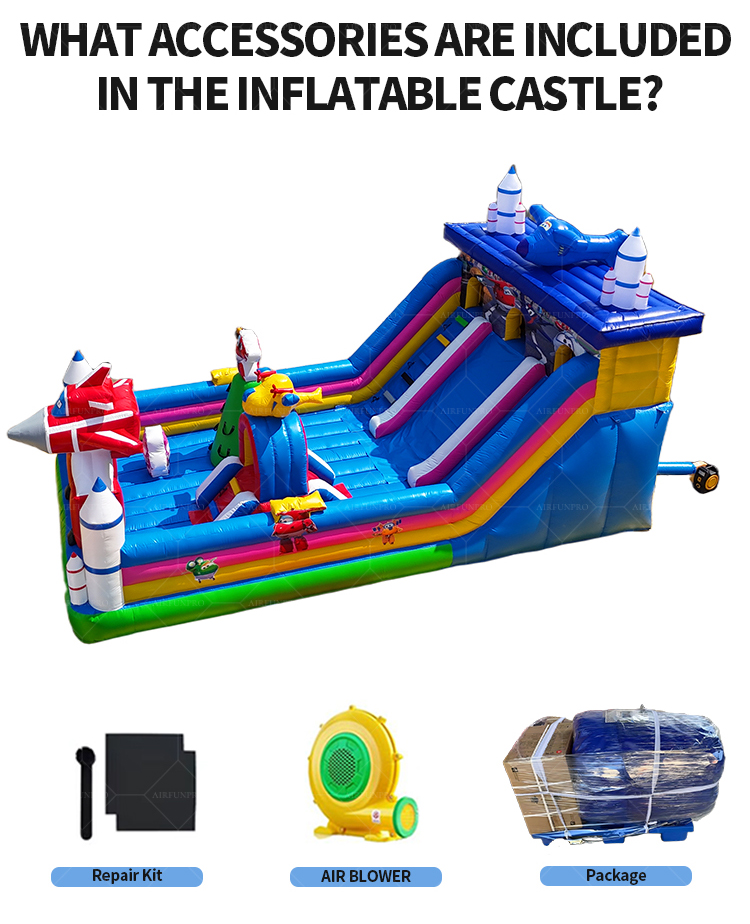 Super Wings Inflatable Castle: Fly