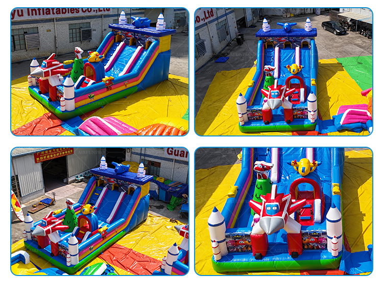 Super Wings Inflatable Castle: Fly