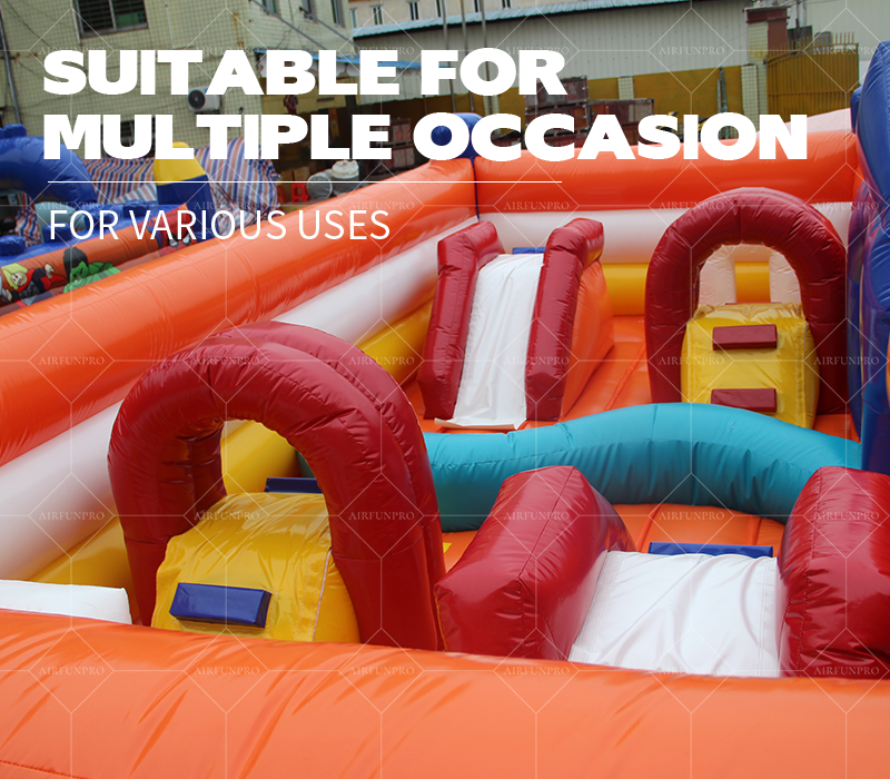 High Quality AirFunPro PVC Tarpaulin Lightweight Commercial Inflatable Bounce House Cartoon Outdoor Bouncer Child Amusement Park