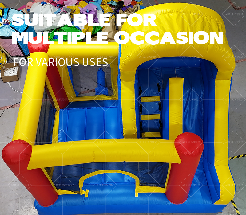 13x13ft Commercial 0.55mm PVC Tarpaulin Inflatable Bounce House Jump Castle with Easy Setup for Sale