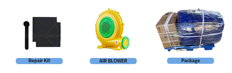 Jungle Green Inflatable Slide | Boost Foot Traffic with Fresh, Modern Appeal