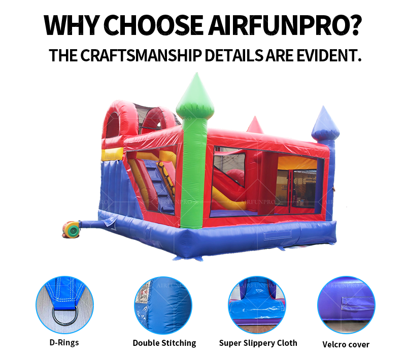 Cheap AirFunPro PVC Inflatable Bouncer-Children Cartoon Bounce
