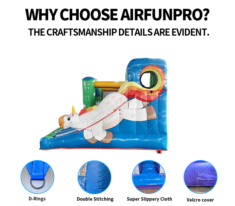 Commercial Inflatable Bounce House Castle PVC Tarpaulin Material Customizable Size for Parties Events Outdoor Use