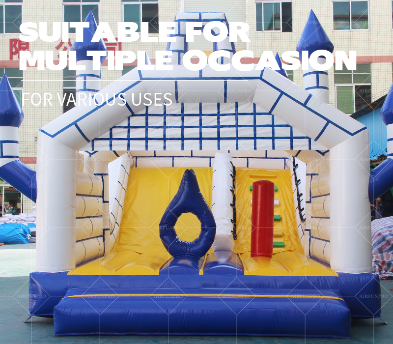 Inflatable Bounce House Jumping Castle Bouncy Castle Commercial Water Slide PVC Tarpaulin Eco-Friendly Kids Adult
