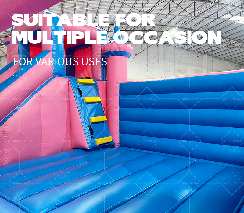 Inflatable Bounce House Jumping Castle Bouncy Castle Commercial PVC Tarpaulin Eco-Friendly Water Slide for Kids Adults