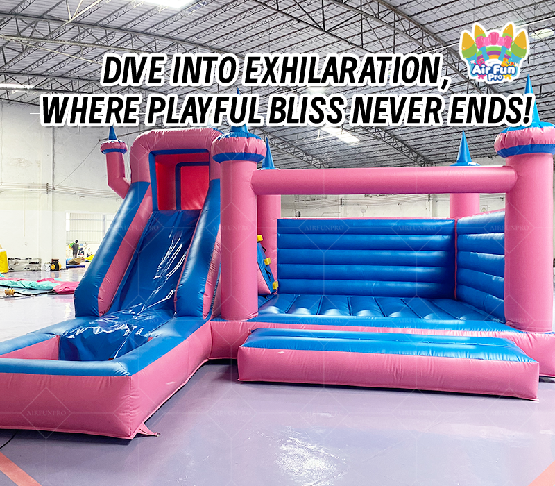 Inflatable Bounce House Jumping Castle Bouncy Castle Commercial PVC Tarpaulin Eco-Friendly Water Slide for Kids Adults