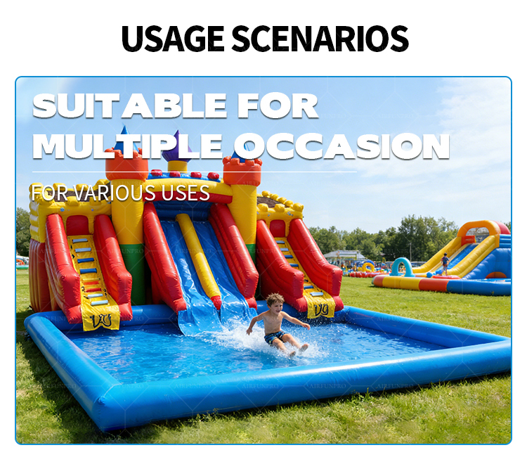 Royal Castle Water Slide: Dive into a Kingdom of Splash Fun