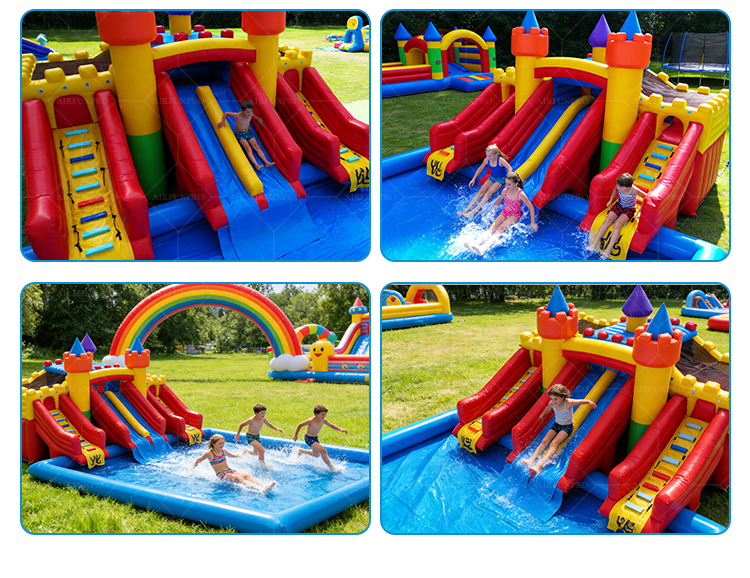 Royal Castle Water Slide: Dive into a Kingdom of Splash Fun