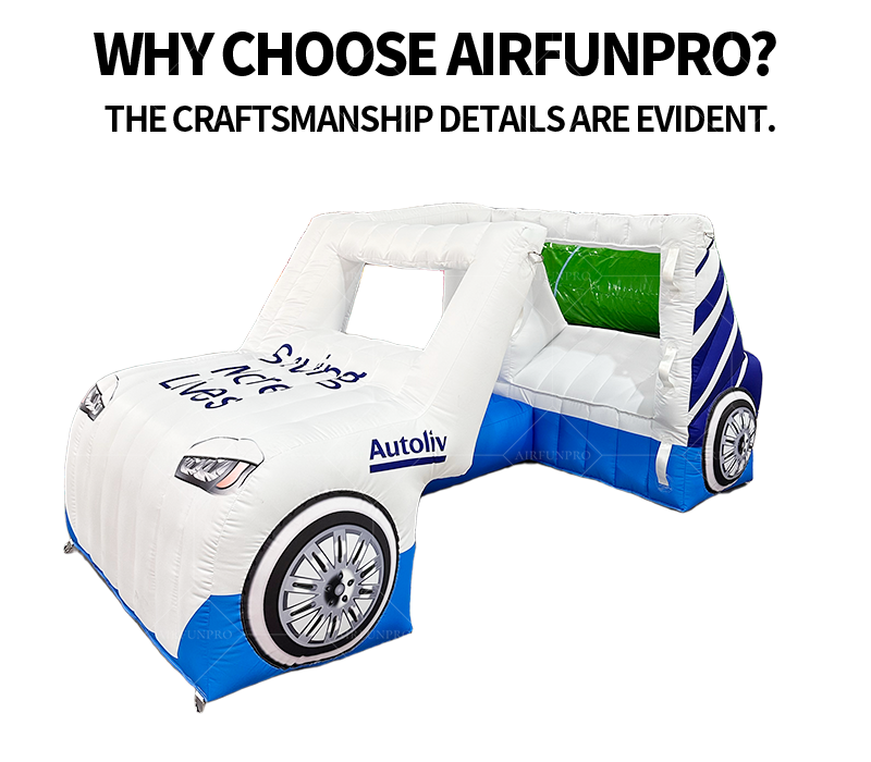 Oxford Cloth PVC Custom Giant Inflatable Balloon Tractor Waterproof UV Printed Advertising Inflatables