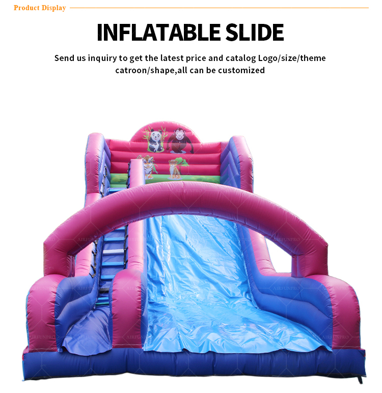 Kung Fu Panda Inflatable Slide | Boost Venue Foot Traffic with Iconic Kids'IP Appeal