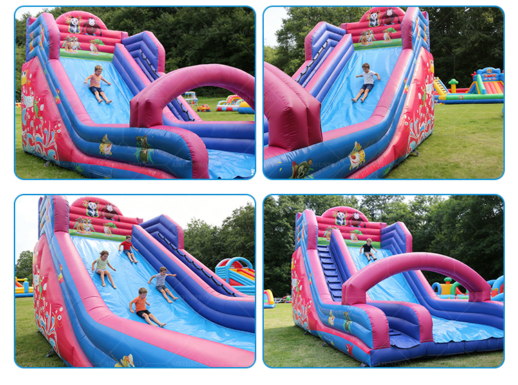Kung Fu Panda Inflatable Slide | Boost Venue Foot Traffic with Iconic Kids'IP Appeal