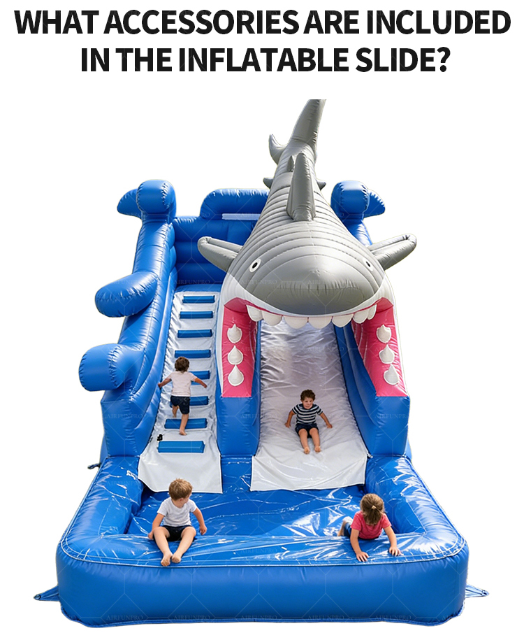 Shark Inflatable Water Slide | Boost Foot Traffic with Thrilling Ocean