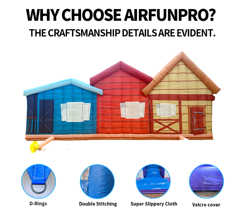 Airfunpro Promotional Balloon-UV Printed Waterproof 10-12ft Inflatable Space/Star Theme for Outdoor Advertising