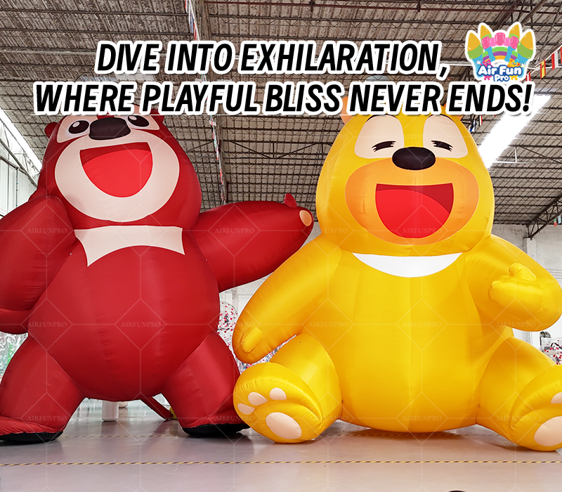 Giant Furry Inflatable Ball Balloon Christmas Party Decor Plush Large Blow up Multi-Color Cartoon Model