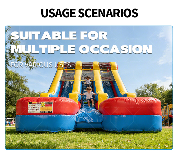 Triple Lane Speed Slide | Boost Venue Foot Traffic with Competitive Fun