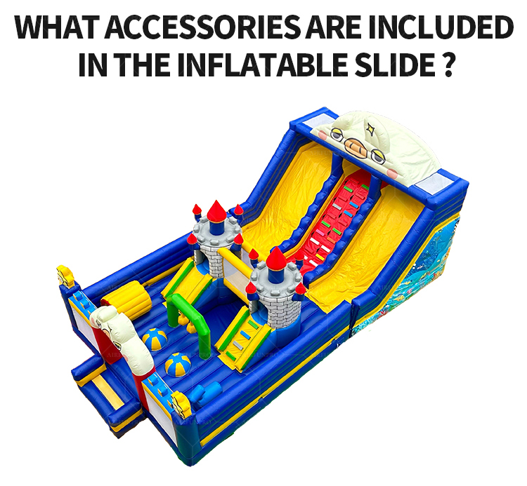 Custom-Size Dream Castle Inflatable Slide | Ideal for Amusement Parks