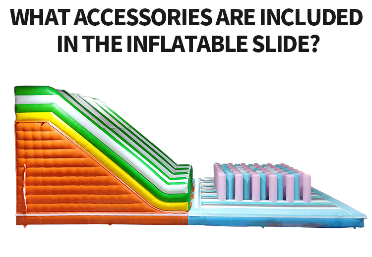 AirFunPro Giant PVC Inflatable Water Slide Castle with Bouncy Jumping Areas for Kid Party Games-Hot Sale