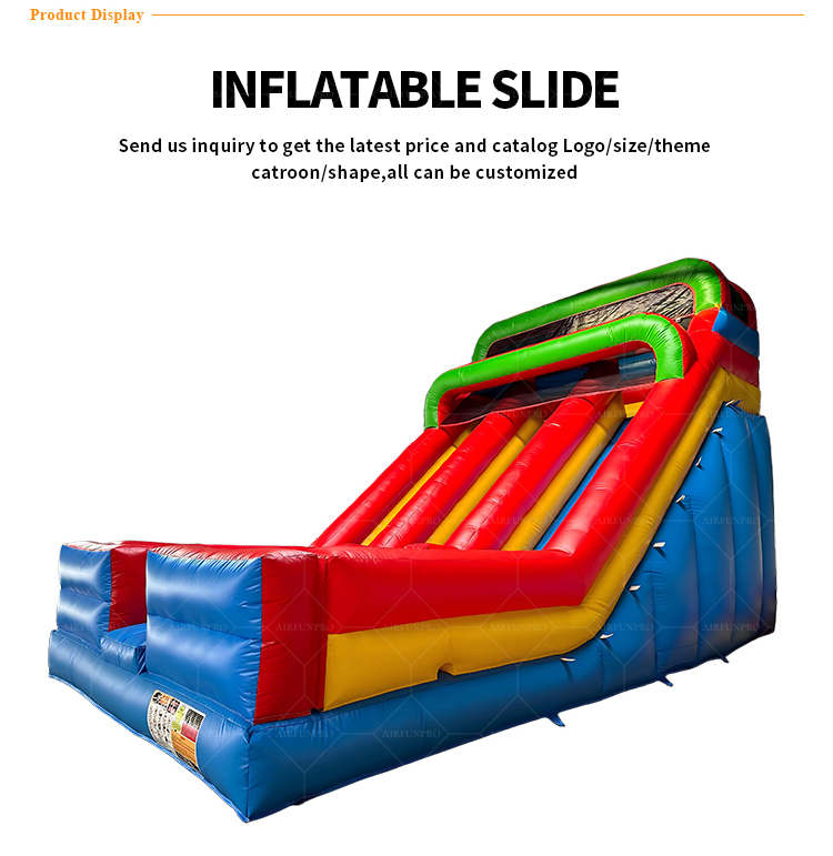 Factory Wholesale AirFunPro Giant PVC Inflatable Bouncy Castle with Slide and Pool Commercial Jumping Castle for Event Rental