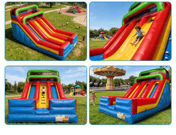 Factory Wholesale AirFunPro Giant PVC Inflatable Bouncy Castle with Slide and Pool Commercial Jumping Castle for Event Rental