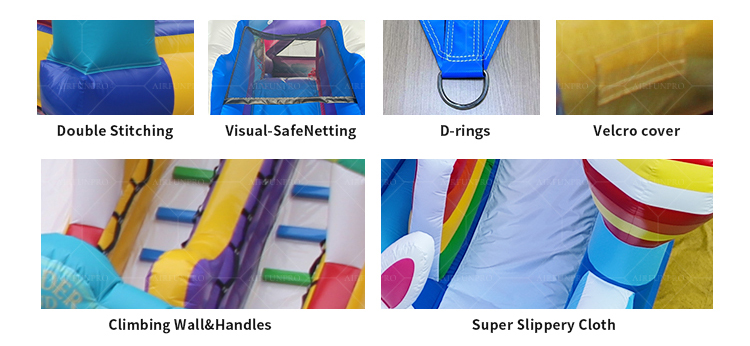 Giant Indoor/Outdoor PVC Inflatable Castle for Family