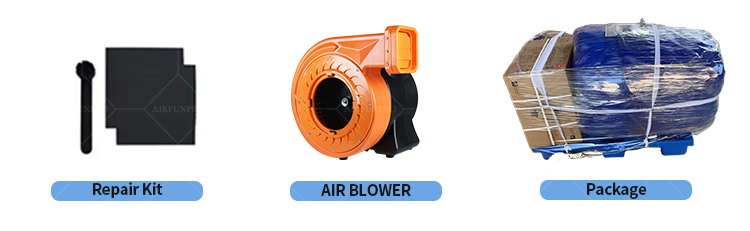 Commercial-Grade Giant Clown Dual-Lane Slide: 0.55mm Plato PVC