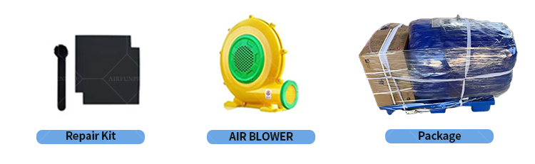 13.7m Lightning McQueen Dual-Lane Inflatable Slide