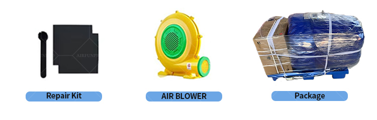 8m×5m×5.5m Cliff Hanger Triple-Lane Slide: 0.55mm Plato PVC, EN14960 Certified!