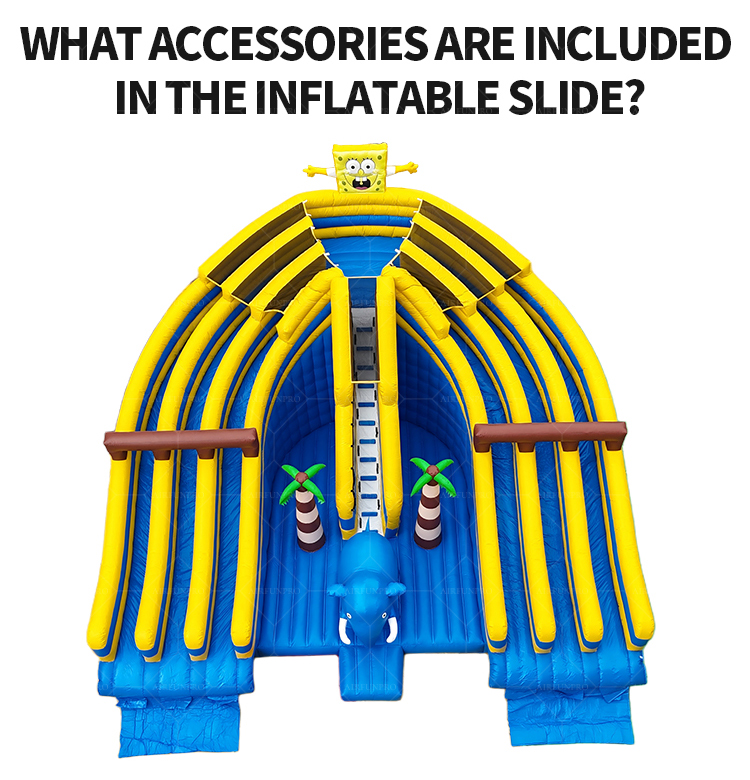 Custom-Size SpongeBob Multi-Lane Slide: 0.55mm Plato PVC, EN14960 Certified!