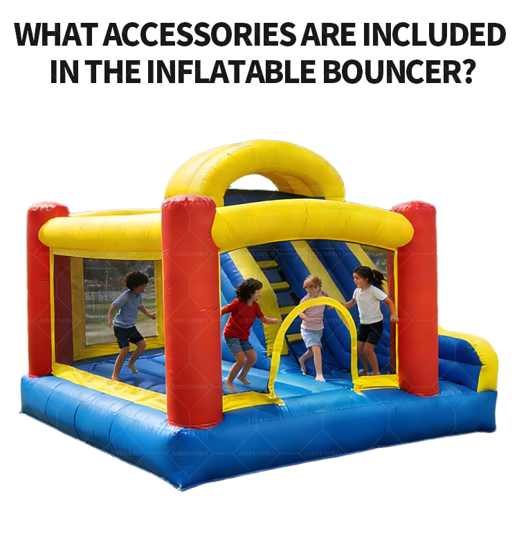 Commercial Amusement Park AirFunPro PVC Tarpaulin Eco-Friendly Inflatable Jumping Castle Kids Bounce House